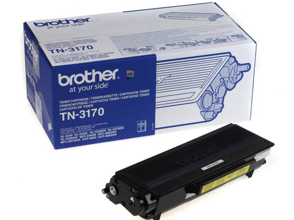 Toner Brother TN-3170 deri në 7,000 faqe (ISO/IEC 19752) - Zezë