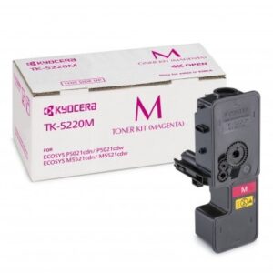 Toner Kyocera TK-5220M deri në 1.200 faqe sipas ISO/IEC 19798 – Rozë
