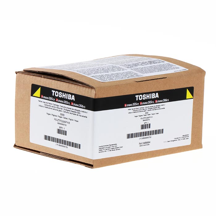 Toner Toshiba T-305PY-R / 6B000000752 (6B000000753) – Verdhë