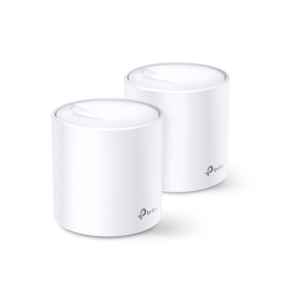 Ruter TP‑LINK Mesh‑WLAN‑System X60 / Double Pack – Bardhë