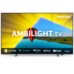 SMART TV PHILIPS LED AMBILIGHT 55PUS8079/12 / 55 Inch / 4K Ultra HD / Pixel Precise Ultra HD / 60 Hz - Zezë