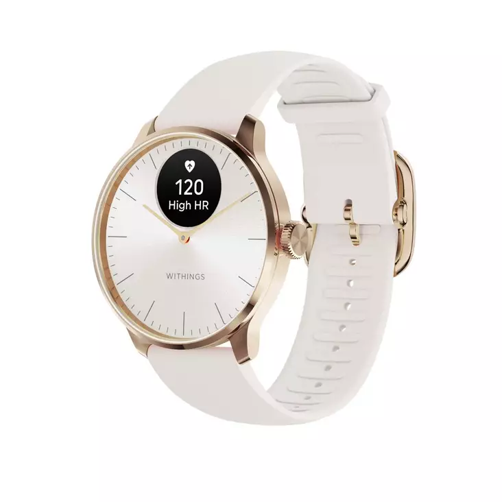 Orë e mençur Withings ScanWatch Light – Bardhë / Ari / Rozë