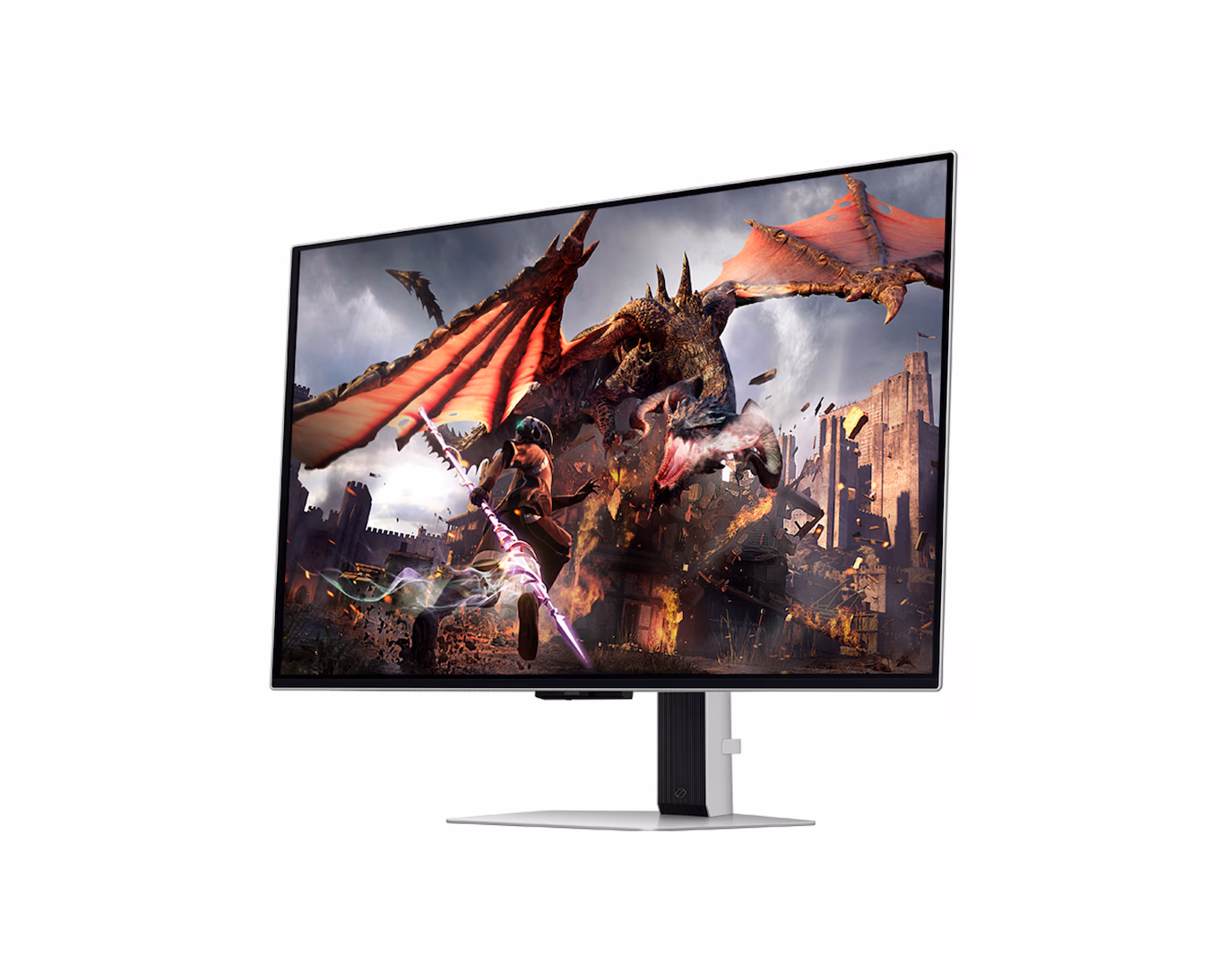 Monitor Gaming Samsung Odyssey G8 S32DG800SU (G80SD) / 32″ / 4K UHD OLED / 240Hz / 0.03ms / 2x HDMI + 2x USB / Argjend - Figura 3