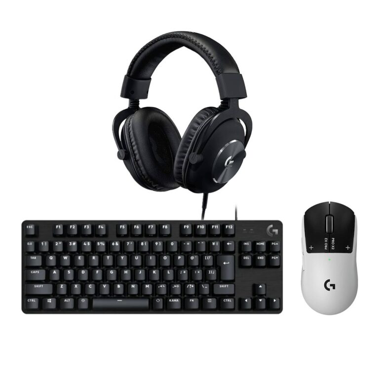 Logitech Combo 1 Maus Gaming Logitech G PRO X2 SUPERSTRIKE Wireless  + Kufje Gaming Logitech G Pro X Wired + Tastierë Gaming Logitech G413 TKL SE G Series