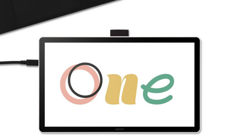 Tablet grafik Wacom One 14 / DTC141W0 - Zezë / Bardhë