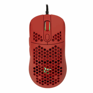 Maus Gaming White Shark MausGM-5007 / 6 butona / DPI 6400 / Wired / E kuqe