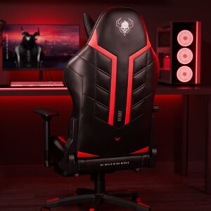 Karrige Gaming Diablo X-Ray King Size / 160 kg / 145 cm x 62 CM / Kuq e zi - Figura 6