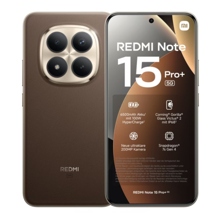 Telefon Xiaomi Redmi Note 15 Pro+ / 8GB / 256GB - Kafe