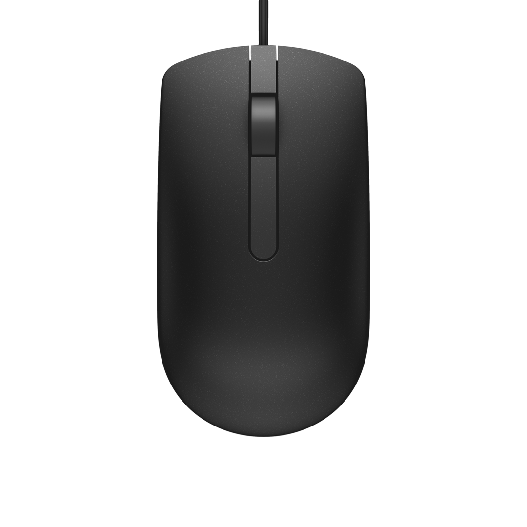 Maus me kabllo Dell MS116 / Optik / 2 Buttons – Zezë - Figura 3