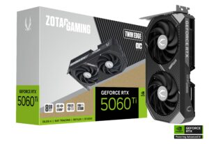Kartelë Grafike Nvidia Zotac RTX 5060 TI Twin Edge OC 8GB GDDR7 HDMI 3xDP