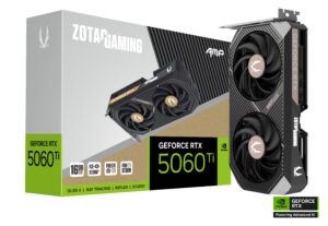 Kartelë Grafike Nvidia Zotac RTX 5060 TI AMP 16GB GDDR7 HDMI 3xDP